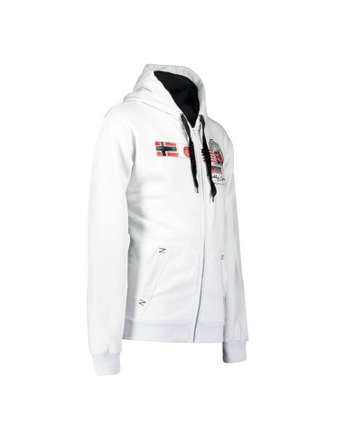 Bluza męska geographical norway gorma men 100 eo +bs (wt1880h/gn-white)