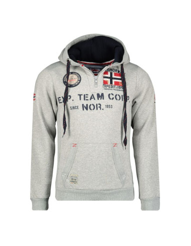 Bluza męska geographical norway goptaine men 100 eo bs2 (wt1885h/gn-light grey)