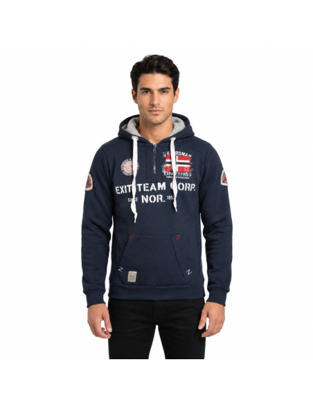 Bluza męska geographical norway goptaine men 100 eo bs2 (wt1885h/gn-navy)