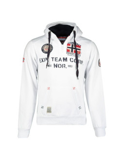 Bluza męska geographical norway goptaine men 100 eo bs2 (wt1885h/gn-white)