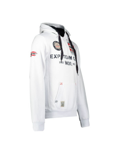 Bluza męska geographical norway goptaine men 100 eo bs2 (wt1885h/gn-white)