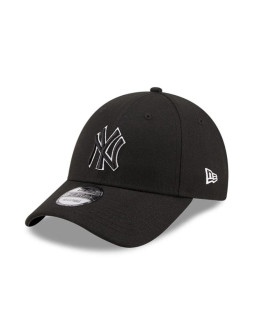 Czapka z daszkiem new era 9forty mlb ny new york yankees pop outline black - 60184647
