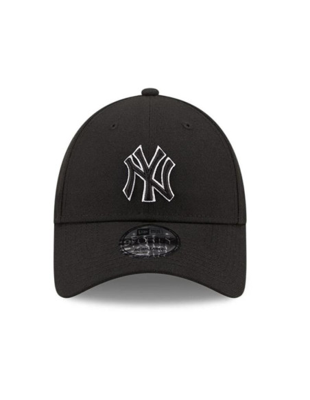 Czapka z daszkiem new era 9forty mlb ny new york yankees pop outline black - 60184647