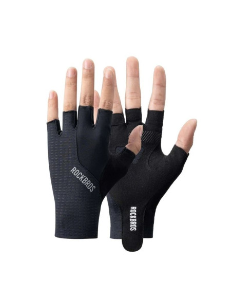 Rockbros rękawiczki rowerowe 162200230 czarne m