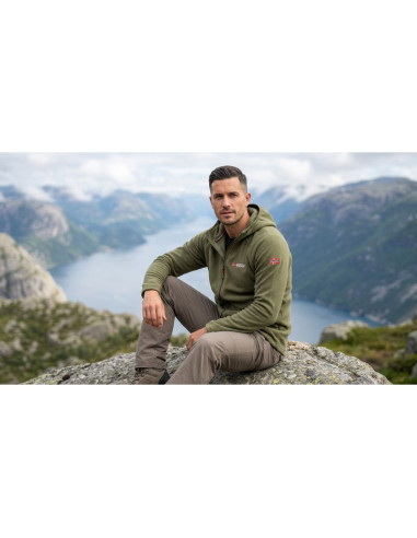 Polar męski geographical norway tugood kaki db men 233 (wz3332h/gn-kaki)