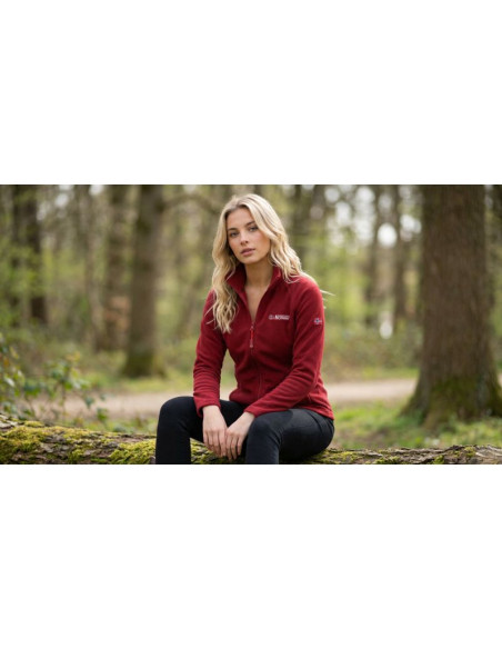 Polar damski geographical norway tug fz burgundy db lady 268 (wa1716f/gn-burgundy)