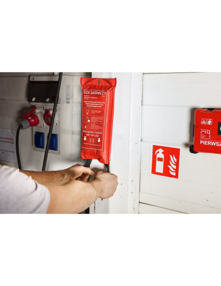 Neo tools koc gaśniczy szklany 1,2x1,8m