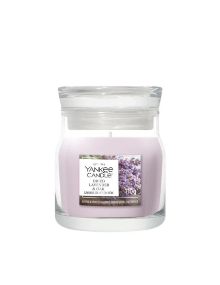 Świeca mała dried lavender & oak yankee