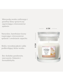 Świeca mała vanilla cupcake yankee 2