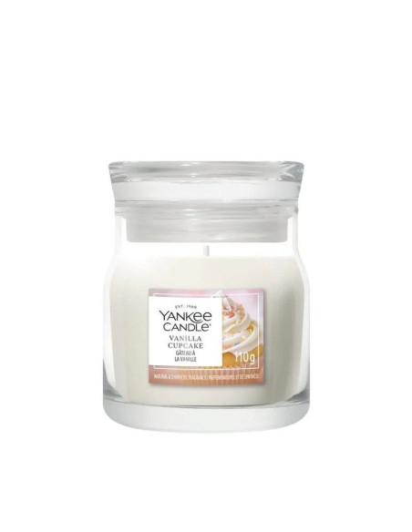 Świeca mała vanilla cupcake yankee