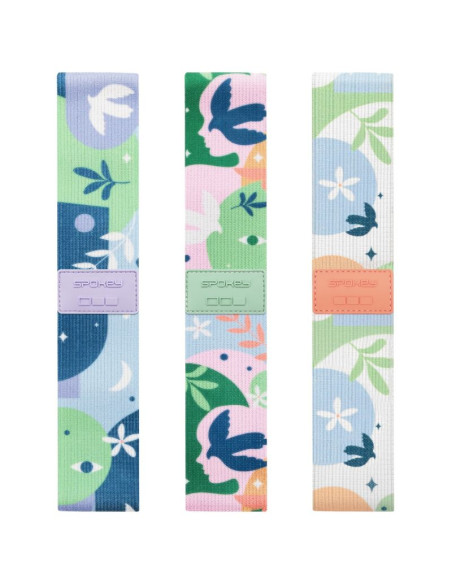 Zestaw gum fitness spokey the harmony band set