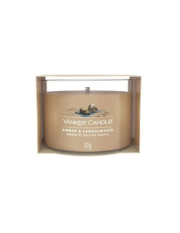 Świeca mini amber & sandalwood yankee