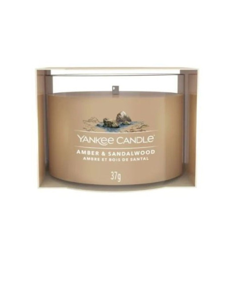 Świeca mini amber & sandalwood yankee