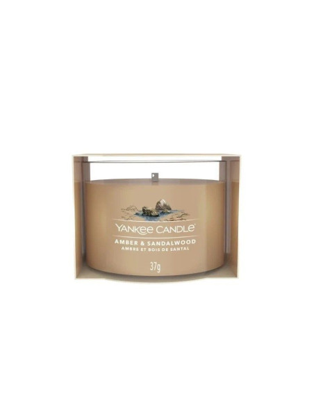 Świeca mini amber & sandalwood yankee