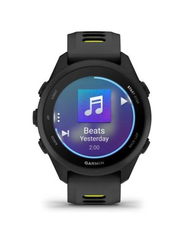 Zegarek garmin forerunner 170 42,6mm music black amp yellow