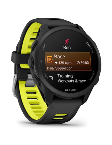 Zegarek garmin forerunner 170 42,6mm music black amp yellow