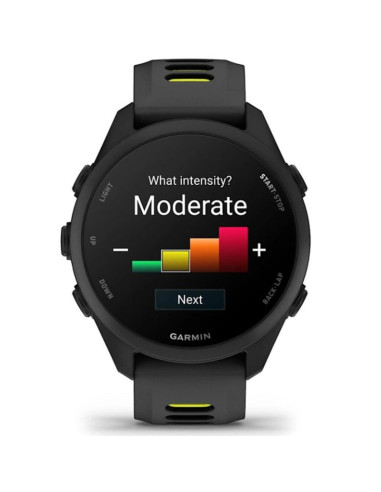 Zegarek garmin forerunner 170 42,6mm music black amp yellow