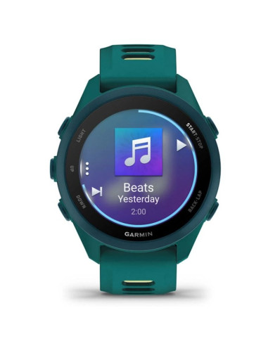Zegarek garmin forerunner 170 42,6mm music teal green citron