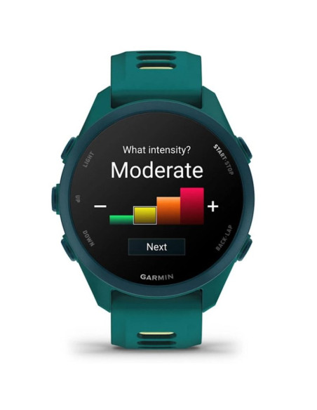 Zegarek garmin forerunner 170 42,6mm music teal green citron
