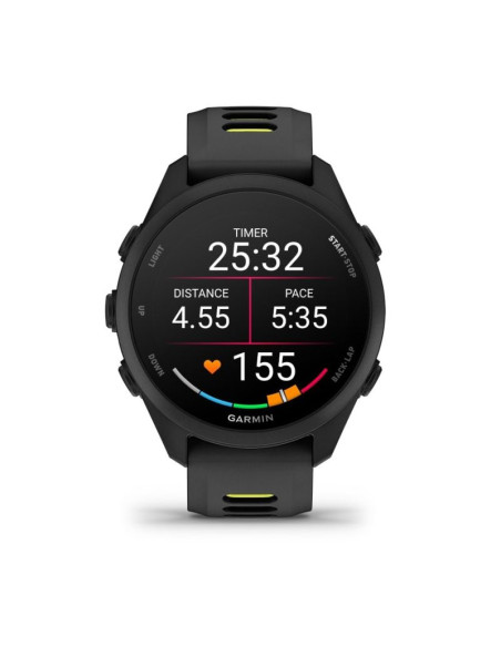 Zegarek garmin forerunner 170 42,6mm black amp yellow