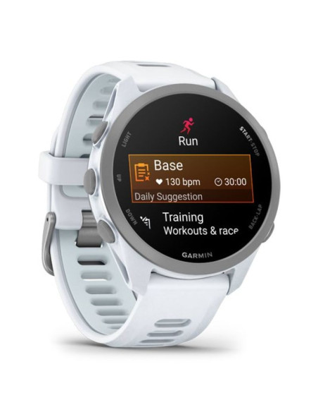 Zegarek garmin forerunner 170 42,6mm whitestone cloud blue