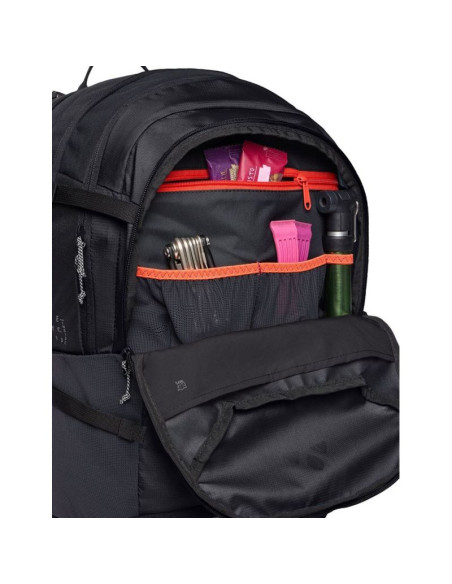 Vaude bike alpin 28+5 plecak plecak sportowy czarny poliamidowy, poliuretan (pu), poliester