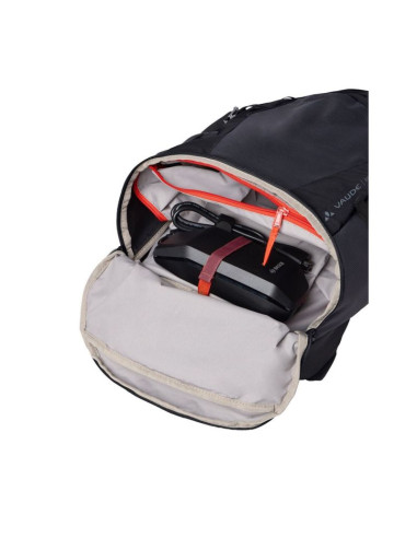 Vaude bike alpin 28+5 plecak plecak sportowy czarny poliamidowy, poliuretan (pu), poliester