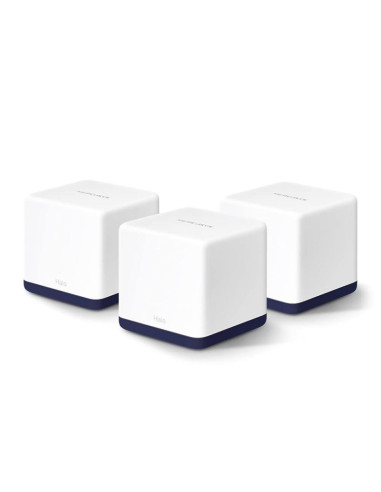 Mercusys halo h50g (3-pack) dual-band (2.4 ghz/5 ghz) wi-fi 5 (802.11ac) biały wewnętrzny