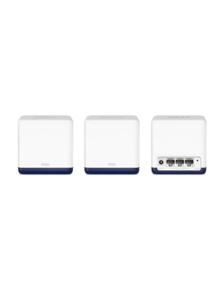 Mercusys halo h50g (3-pack) dual-band (2.4 ghz/5 ghz) wi-fi 5 (802.11ac) biały wewnętrzny