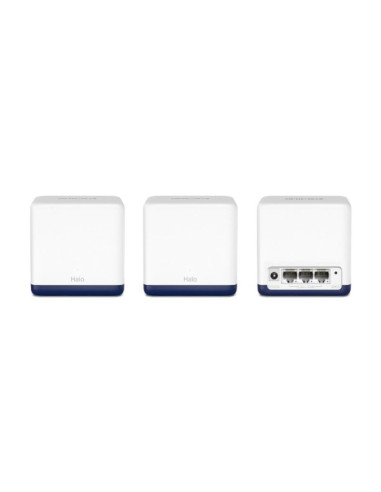 Mercusys halo h50g (3-pack) dual-band (2.4 ghz/5 ghz) wi-fi 5 (802.11ac) biały wewnętrzny