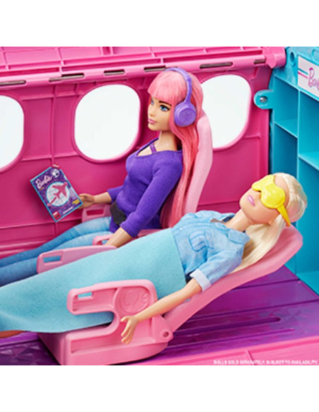 Barbie dreamhouse adventures gdg76 gra aktywnościowa/umiejętnościowa/zabawka samolot szybowiec zabawka