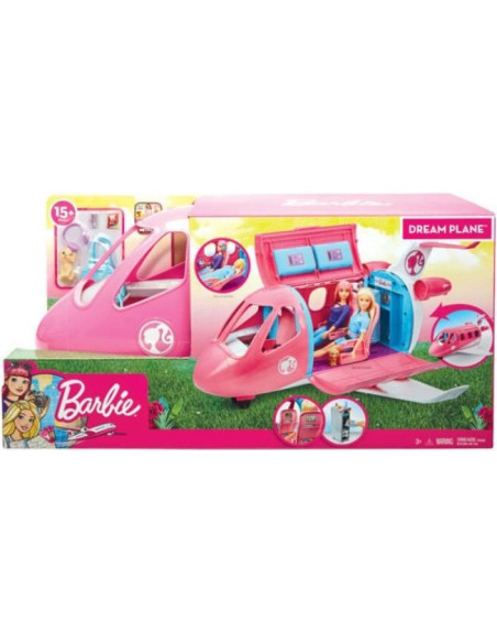 Barbie dreamhouse adventures gdg76 gra aktywnościowa/umiejętnościowa/zabawka samolot szybowiec zabawka
