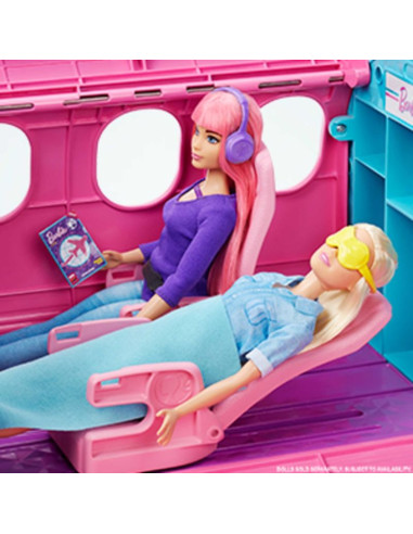 Barbie dreamhouse adventures gdg76 gra aktywnościowa/umiejętnościowa/zabawka samolot szybowiec zabawka