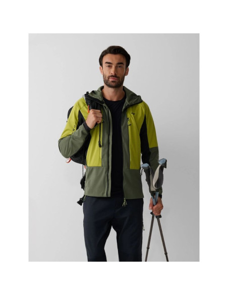 Kurtka softshell 4f pro wiatroodporna membrana 10000 męska 4f 4fraw26tsofm702-44s