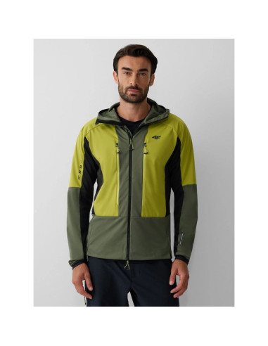 Kurtka softshell 4f pro wiatroodporna membrana 10000 męska 4f 4fraw26tsofm702-44s