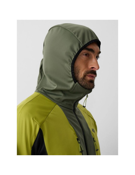 Kurtka softshell 4f pro wiatroodporna membrana 10000 męska 4f 4fraw26tsofm702-44s