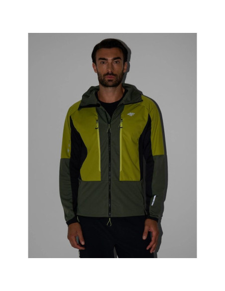Kurtka softshell 4f pro wiatroodporna membrana 10000 męska 4f 4fraw26tsofm702-44s