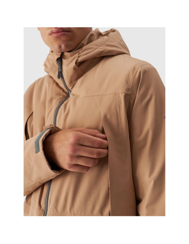 Parka przejściowa membrana 8000 męska 4f 4fwaw24ttjam563-83s