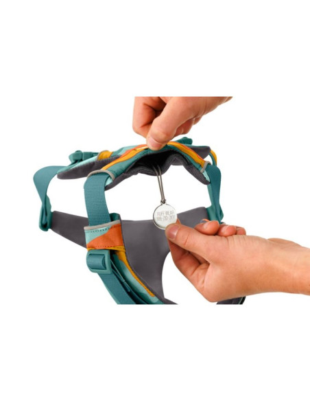 Ruffwear 30503-968s szelki dla psów / kotów s wielobarwny nylon, poliester pies nierozciągliwa uprząż