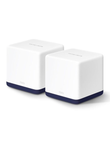 Mercusys halo h50g (2-pack) dual-band (2.4 ghz/5 ghz) wi-fi 5 (802.11ac) biały 3 wewnętrzny