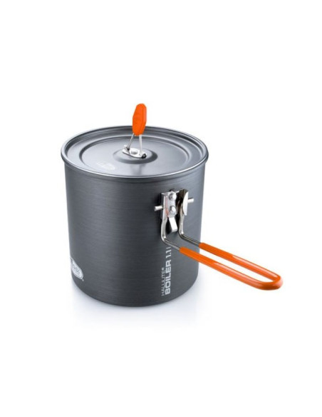 Gsi outdoors 50190 kampingowy przybór kuchenny słoiczek 1,1 l szary