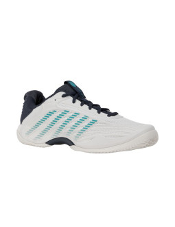 K-swiss hypercourt express 3 blanc de blanc/carbon/baltic-m (04603-162-m) 2