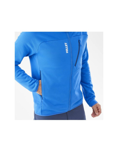 Kurtka millet m seneca fleece hoodie niebieski