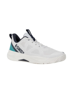 K-swiss k-speed team clay white/baltic/carbon-m (04899-131-m) 2
