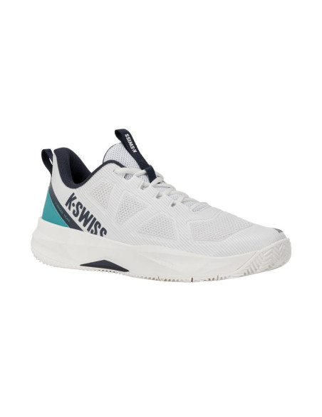 K-swiss k-speed team clay white/baltic/carbon-m (04899-131-m)