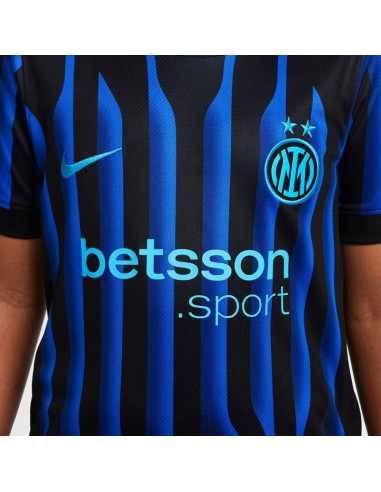 Koszulka nike inter mediolan stadium home jr hj5289-439