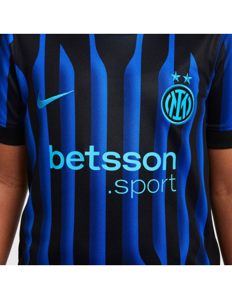 Koszulka nike inter mediolan stadium home jr hj5289-439