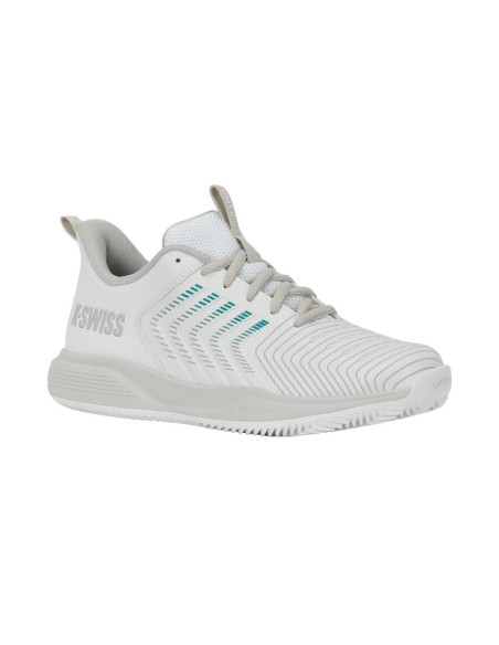 K-swiss ultrashot light clay white/dawn blue/baltic-m (94742-177-m)