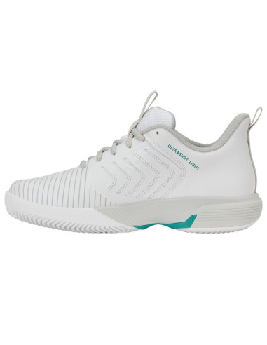 K-swiss ultrashot light clay white/dawn blue/baltic-m (94742-177-m)