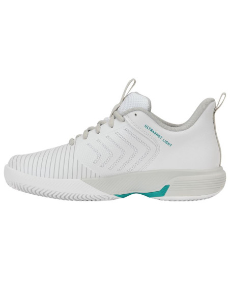 K-swiss ultrashot light clay white/dawn blue/baltic-m (94742-177-m)